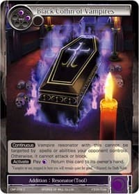 Black Coffin of Vampires - Crimson Moon's Fairy Tale - Force of Will card