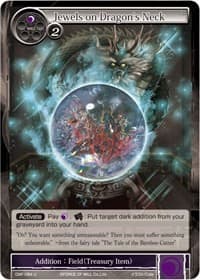 Jewels on Dragon's Neck - Crimson Moon's Fairy Tale - Force of Will card