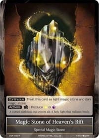 Magic Stone of Heaven's Rift - Crimson Moon's Fairy Tale - Force of Will card