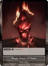 Magic Stone of Flame - Crimson Moon's Fairy Tale - Force of Will card