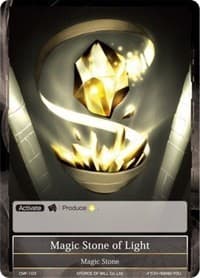 Magic Stone of Light - Crimson Moon's Fairy Tale - Force of Will card