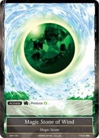Magic Stone of Wind - Crimson Moon's Fairy Tale - Force of Will card
