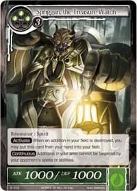 Spriggan, the Treasure Watch - Starter Deck: Magic Circle of the Hurricane - Force of Will card