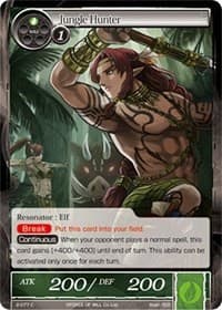 Jungle Hunter - Starter Deck: Magic Circle of the Hurricane - Force of Will card