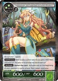 Yggnitsvay, the Guardian of Green Branch - Starter Deck: Magic Circle of the Hurricane - Force of Will card