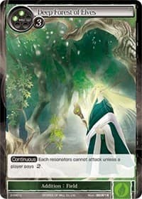 Deep Forest of Elves - Starter Deck: Magic Circle of the Hurricane - Force of Will card