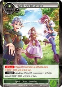 Elvish Reinforcement - Starter Deck: Magic Circle of the Hurricane - Force of Will card