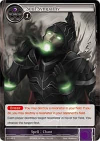 Soul Sympathy - Starter Deck: Jet Black Phantom - Force of Will card