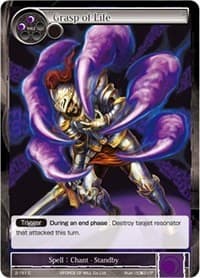 Grasp of Life - Starter Deck: Jet Black Phantom - Force of Will card