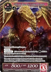 Gilles de Rais, the Golden Dragon - Promo Cards - Force of Will card