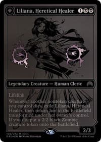 Liliana, Heretical Healer (SDCC 2015 Exclusive) - Media Promos - Magic: The Gathering card