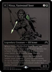 Nissa, Vastwood Seer (SDCC 2015 Exclusive) - Media Promos - Magic: The Gathering card