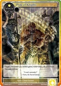 Pride of Knights - Vingolf -Engage Knights- - Force of Will card