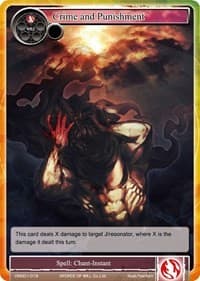 Crime and Punishment - Vingolf -Engage Knights- - Force of Will card