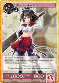 Musashi Miyamoto - Vingolf -Engage Knights- - Force of Will card