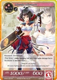 Musashi Miyamoto (SR) - Vingolf -Engage Knights- - Force of Will card