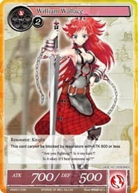 William Wallace - Vingolf -Engage Knights- - Force of Will card