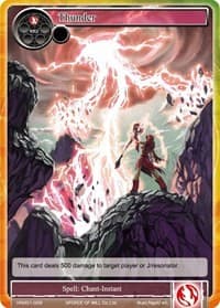 Thunder - Vingolf -Engage Knights- - Force of Will card