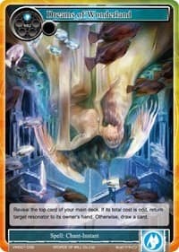 Dreams of Wonderland - Vingolf -Engage Knights- - Force of Will card