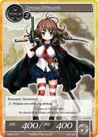 Ryoma Sakamoto - Vingolf -Engage Knights- - Force of Will card