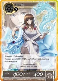 Socrates (SR) - Vingolf -Engage Knights- - Force of Will card