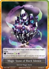 Magic Stone of Black Silence - Vingolf -Engage Knights- - Force of Will card