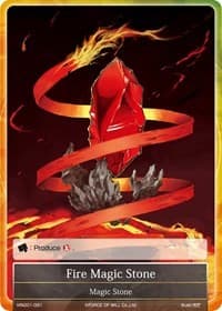 Fire Magic Stone - Vingolf -Engage Knights- - Force of Will card