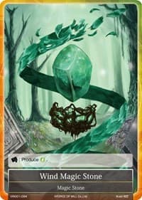 Wind Magic Stone - Vingolf -Engage Knights- - Force of Will card