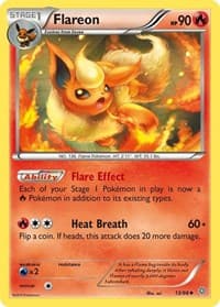 Flareon - XY - Ancient Origins - Pokemon card