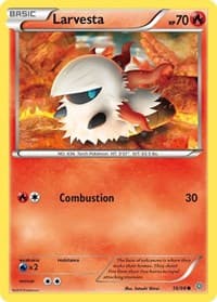Larvesta - XY - Ancient Origins - Pokemon card