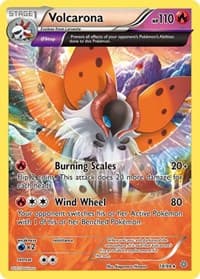 Volcarona (18) - XY - Ancient Origins - Pokemon card