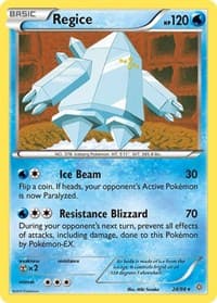 Regice - XY - Ancient Origins - Pokemon card