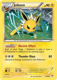 Jolteon - XY - Ancient Origins - Pokemon card