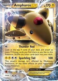 Ampharos EX - XY - Ancient Origins - Pokemon card