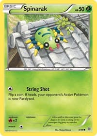 Spinarak - XY - Ancient Origins - Pokemon card