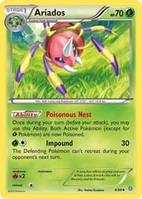 Ariados - XY - Ancient Origins - Pokemon card
