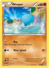 Wooper - XY - Ancient Origins - Pokemon card