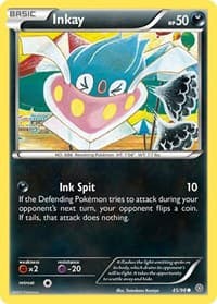 Inkay - XY - Ancient Origins - Pokemon card