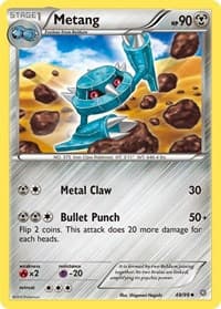 Metang - XY - Ancient Origins - Pokemon card