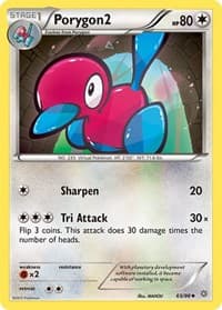 Porygon2 - XY - Ancient Origins - Pokemon card