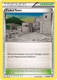 Faded Town - XY - Ancient Origins - Pokemon card