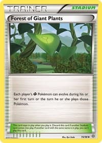 Forest of Giant Plants - XY - Ancient Origins - Pokemon card