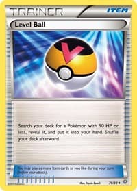 Level Ball - XY - Ancient Origins - Pokemon card