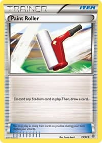 Paint Roller - XY - Ancient Origins - Pokemon card