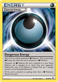 Dangerous Energy - XY - Ancient Origins - Pokemon card