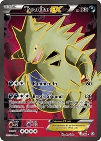 Tyranitar EX (91 Full Art) - XY - Ancient Origins - Pokemon card