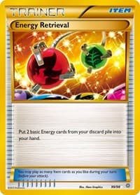 Energy Retrieval - XY - Ancient Origins - Pokemon card