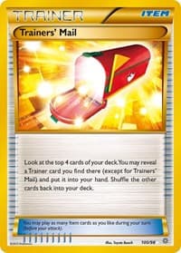 Trainers' Mail (Secret) - XY - Ancient Origins - Pokemon card
