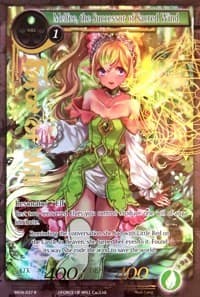 Melfee, the Successor of Sacred Wind (Full Art) - The Millennia of Ages - Force of Will card