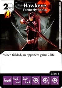 Hawkeye - Formerly Ronin - Age of Ultron - Dice Masters card
